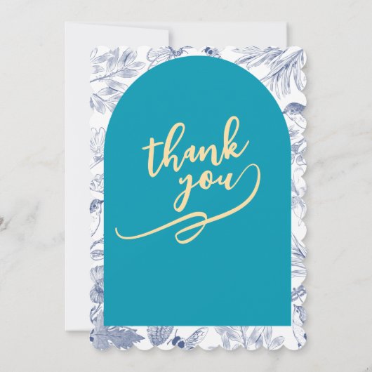 A Love Story Begins – Our Wedding Day 招待状 (裏面)