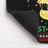 A Lovely Cheese Pizza Alone Fun Kevin X-mas Home  マウスパッド (コーナー)