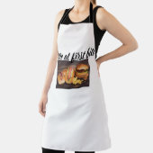 A lovely white kitchen apron  エプロン (インサイチュ)