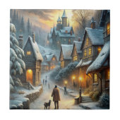 A Lovely Winter Scene タイル (正面)