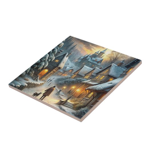 A Lovely Winter Scene タイル (側面)