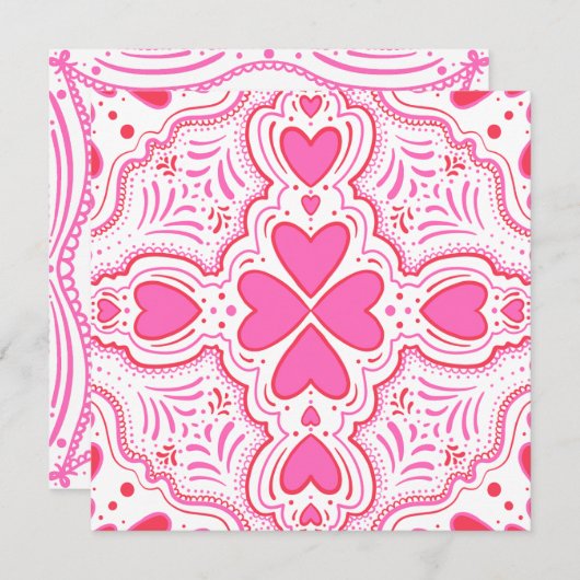 A Loving Celebration  招待状 (正面/裏面)