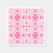 A Loving Hearts  スタンダードカクテルナプキン (正面)