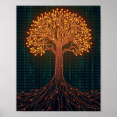 A Luminous Circuit Board Tree ポスター (正面)