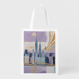 A Lunar Cityscape エコバッグ