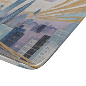 A Lunar Cityscape カッティングボード (角)