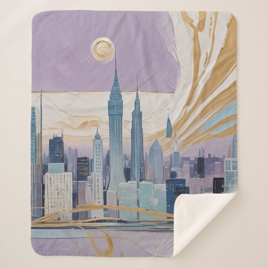 A Lunar Cityscape シェルパブランケット (正面)