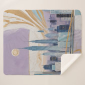 A Lunar Cityscape シェルパブランケット (正面(横))