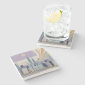 A Lunar Cityscape ストーンコースター (横)