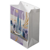 A Lunar Cityscape ミディアムペーパーバッグ (正面アングル)