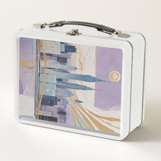 A Lunar Cityscape メタルランチボックス (正面)