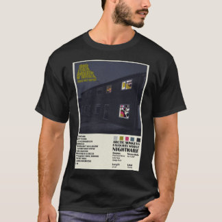 A.Mお気に入りので最悪の悪夢 – ミニマリストアルバム Tシャツ