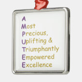 A.M.P.U.T.E.E. メタルオーナメント (左)