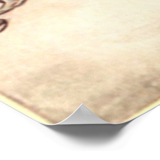 A Mad Tea Party by Arthur Rackham ポスター (角)