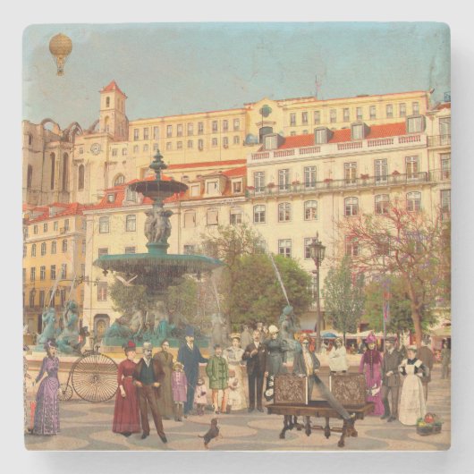 A Magia do Rossio ストーンコースター (正面)