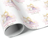 A Magical Day Unicorn Birthday Party  ラッピングペーパー (ロールコーナー)
