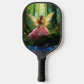 A magical fairy woodland forest  ピックルボールラケット (裏面)