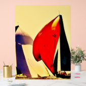 A magnific Poster for your living room, bedroom アクリルサイン (ウェディング)