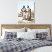 A MahaziとSoualeh Bedouin、からのイラストレーション キャンバスプリント (インサイチュ (寝室))