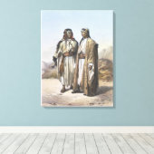 A MahaziとSoualeh Bedouin、からのイラストレーション キャンバスプリント (インサイチュ (ウッドフロア))