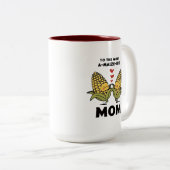 A‑Maize‑ing Mom Corn  ツートーンマグカップ (正面右)