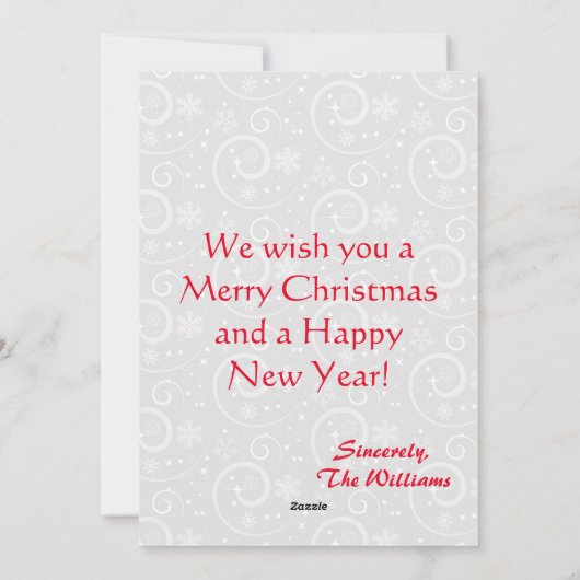 A Maltese Christmas シーズンカード (裏面)