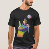 A mão que protege, acolhe e mantem o planeta tシャツ (正面)