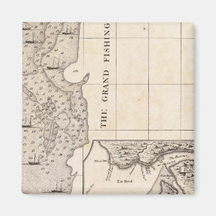 『A Map of the British Empire in America』(英国帝国地図)8 マグネット