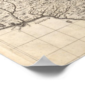 A Map of the British Empire in America Sheet 10 ポスター (角)