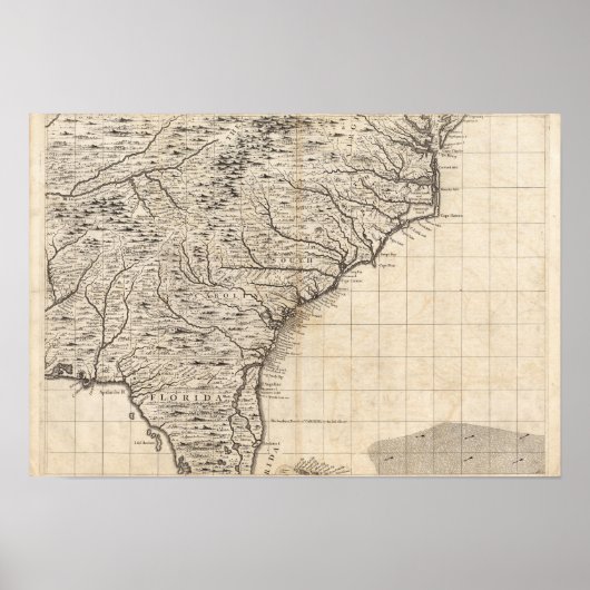 A Map of the British Empire in America Sheet 10 ポスター (正面)