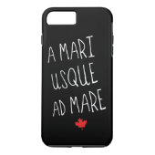 A Mari Usque Ad Mare携帯電話ケース,カナダ Case-Mate iPhoneケース (裏面)