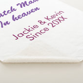 A match made in heaven purple mauve since year nam シェルパブランケット (3/4)