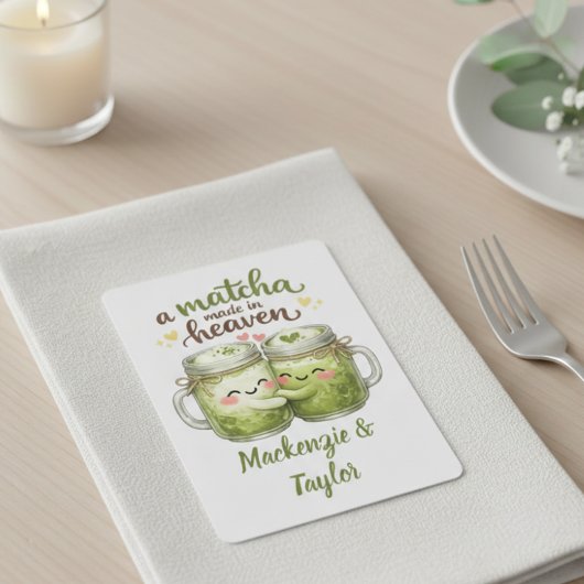 A Matcha Made in Heaven Cute Funny Pun トランプ