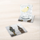 A Matter of Perspective - London - Big Ben Coaster スクエアペーパーコースター (インサイチュ)