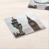 A Matter of Perspective - London - Big Ben Coaster スクエアペーパーコースター (アングル)