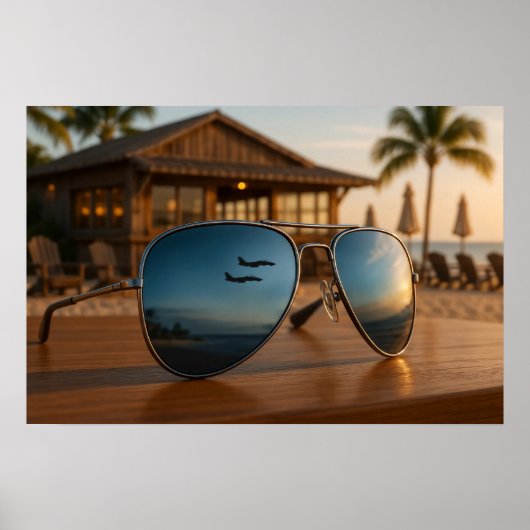 A Maverick's View - Wall Art Print ポスター (正面)