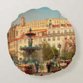  A Maxia do Rossio (Lisboa) ラウンドクッション (裏面)