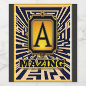 A MAZING ワインラベル (シングルラベル)