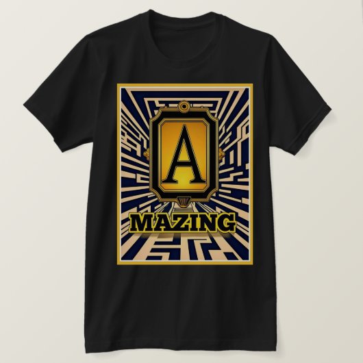 A MAZING Tシャツ (デザイン正面)