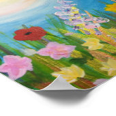 A meadow of wildflowers ポスター (角)