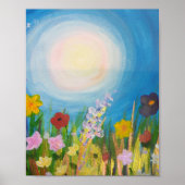 A meadow of wildflowers ポスター (正面)