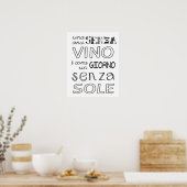 A Meal Without Wine... ポスター (キッチン)