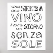 A Meal Without Wine... ポスター (正面)