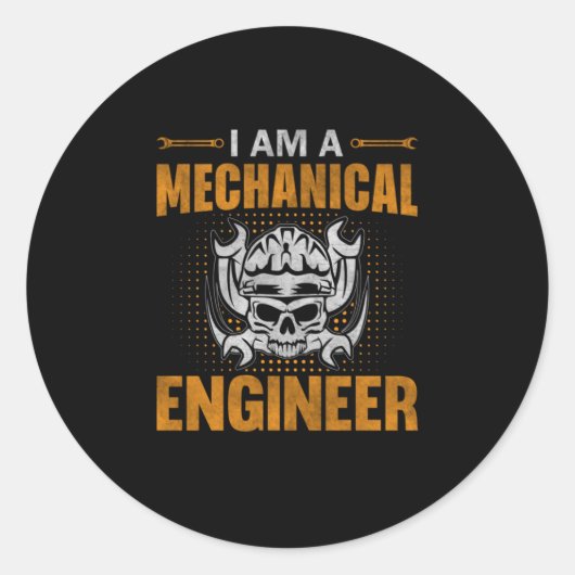 A Mechanical Engineer ラウンドシール (正面)