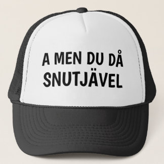 A MEN DU DÅ SNUTJÄVEL キャップ