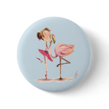A menina e o Flamingo