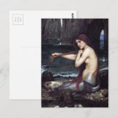 A Mermaid by J W Waterhouse, 1901 ポストカード (正面/裏面)