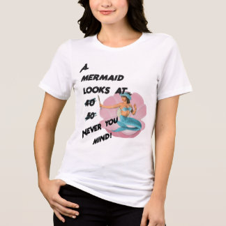 A Mermaid looks at 60 トライブレンドＴシャツ