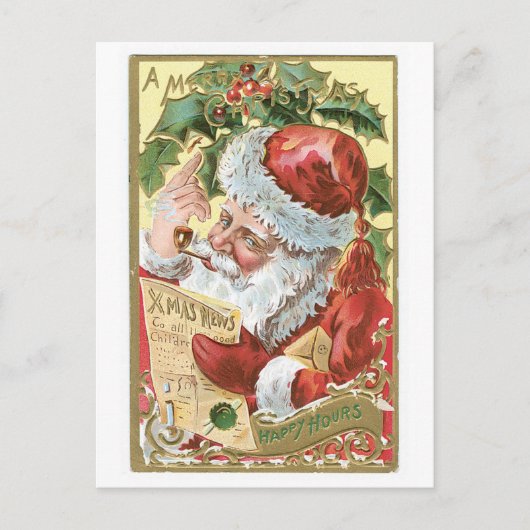 A Merry Christmas - Happy Hours シーズンポストカード (正面)