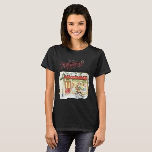 A Merry Christmas Shop Tシャツ (正面フル)